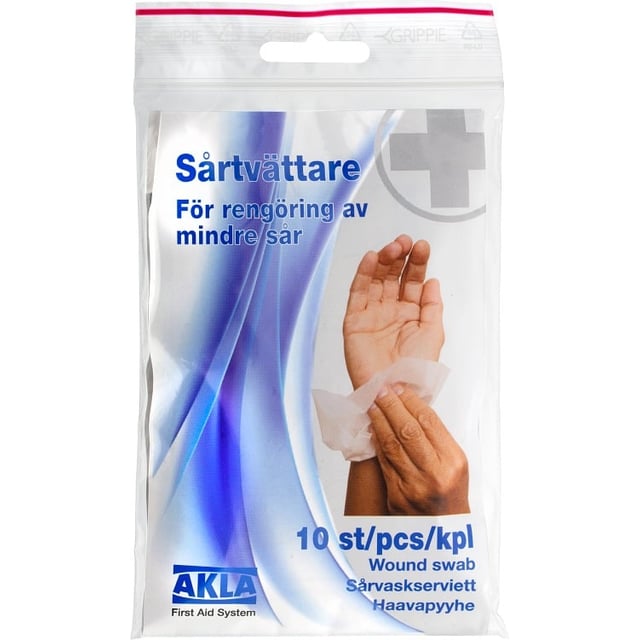 AKLA Tvättare sår 10 st