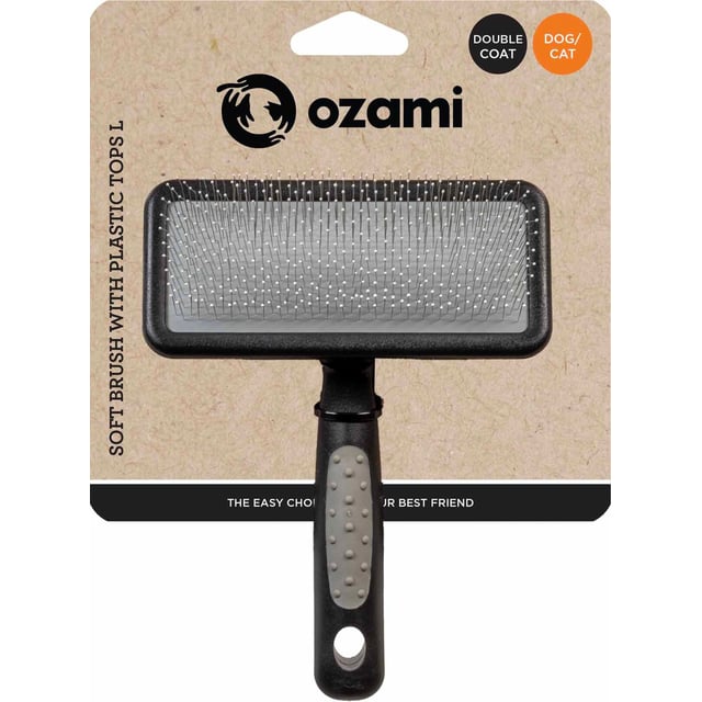 Ozami Soft Brush With Plastic Tops Large 14,5x11x3,5 cm