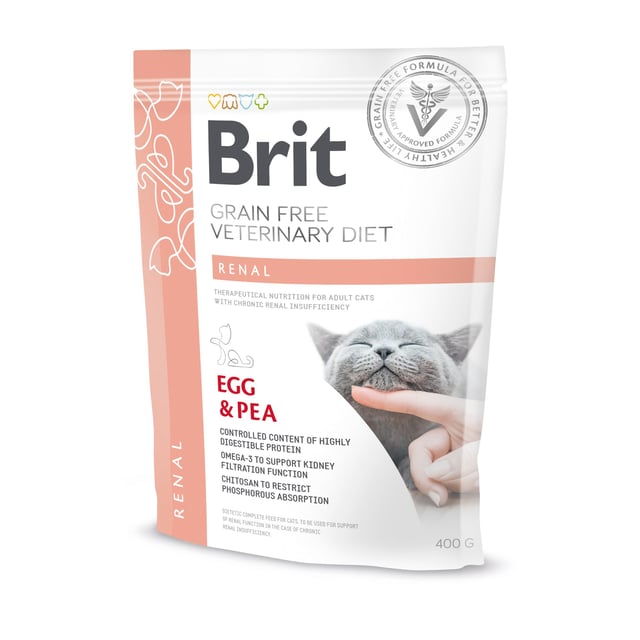 Brit Veterinary Diet Brit Grain-Free Vet Diets Cat Renal 400 g
