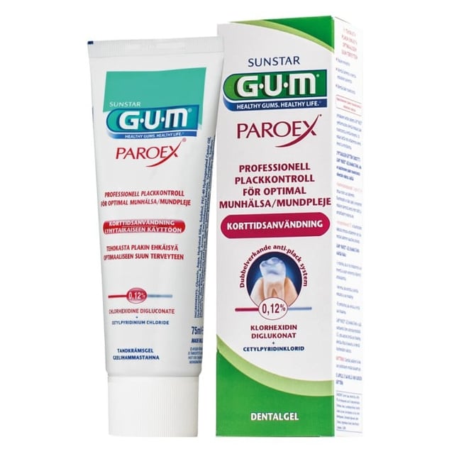 GUM Paroex dentalgel 0,12% 75 ml