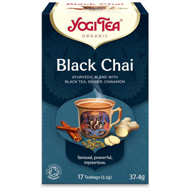 Yogi Tea Black Chai KRAV 17 påsar