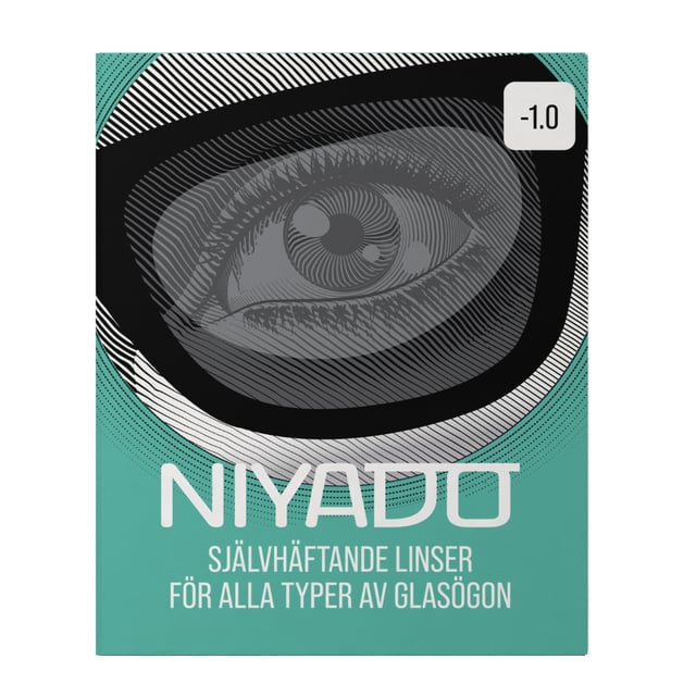 Niyado Självhäftande Linser Med Styrka -1.0
