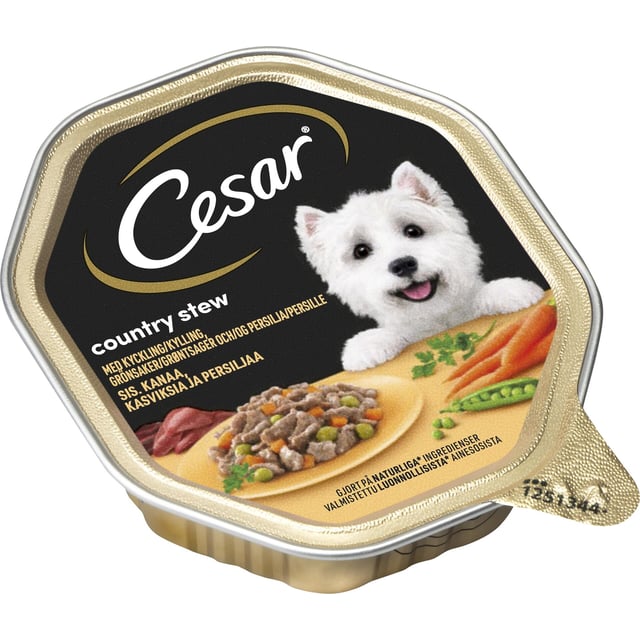 Cesar Country Hundmat med Kyckling 150 g