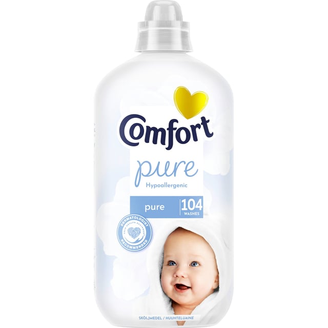 Comfort  Sköljmedel Pure för Känslig Hud 1560 ml