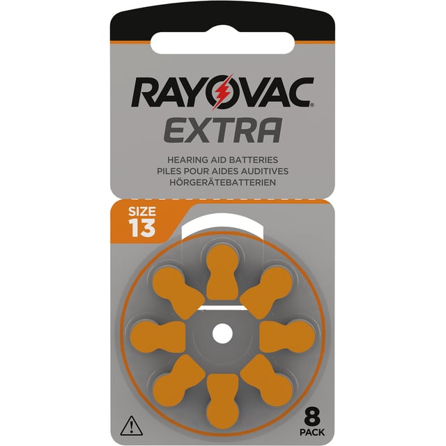 Rayovac Extra Size 13 Orange 8 st
