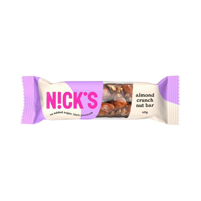 Nick's Almond Crunch Nut Bar 40 g