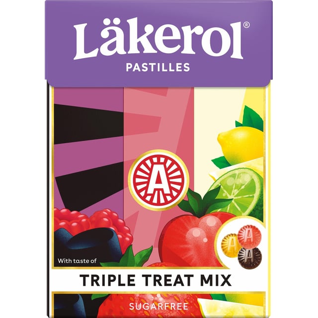 Läkerol Triple Treat Mix 75 g
