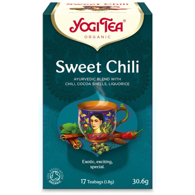 Yogi Tea Sweet Chili KRAV 17 påsar
