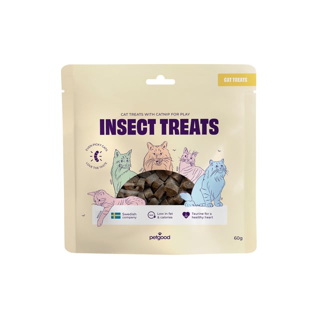 Petgood Insektsbaserat Kattgodis 60 g