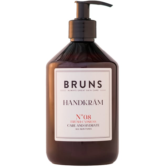 BRUNS Handkräm Nº08 Fresh Cypress 500 ml