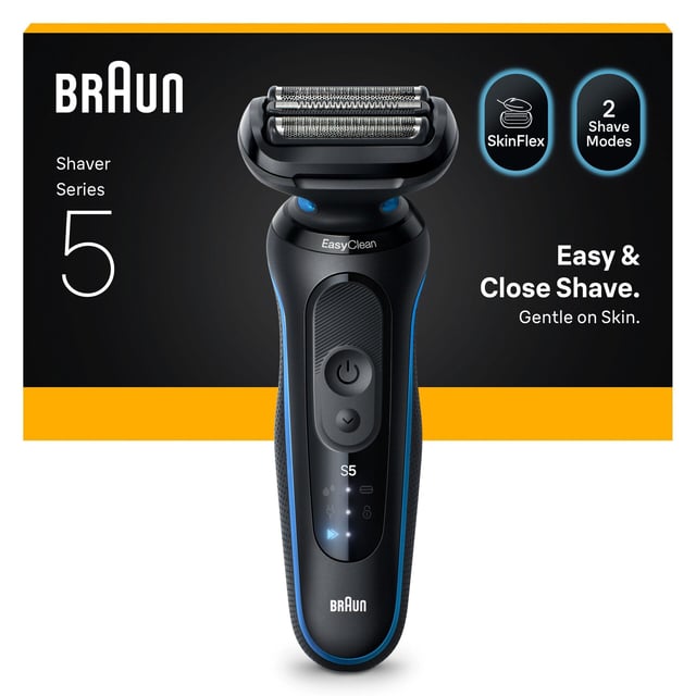 Braun Series 5 Elektrisk Rakapparat, 52-B1000S, Blå