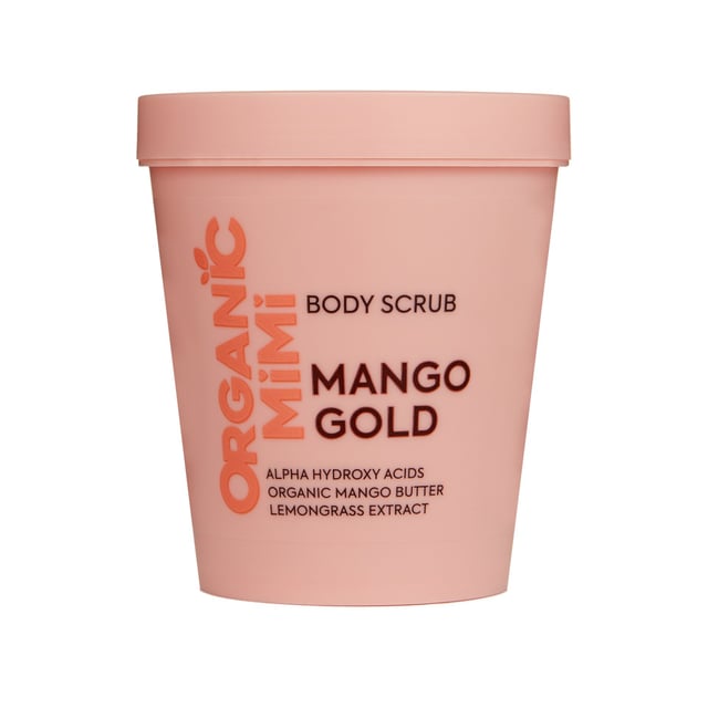 Organic Mimi Body Scrub Mango Gold 250 g