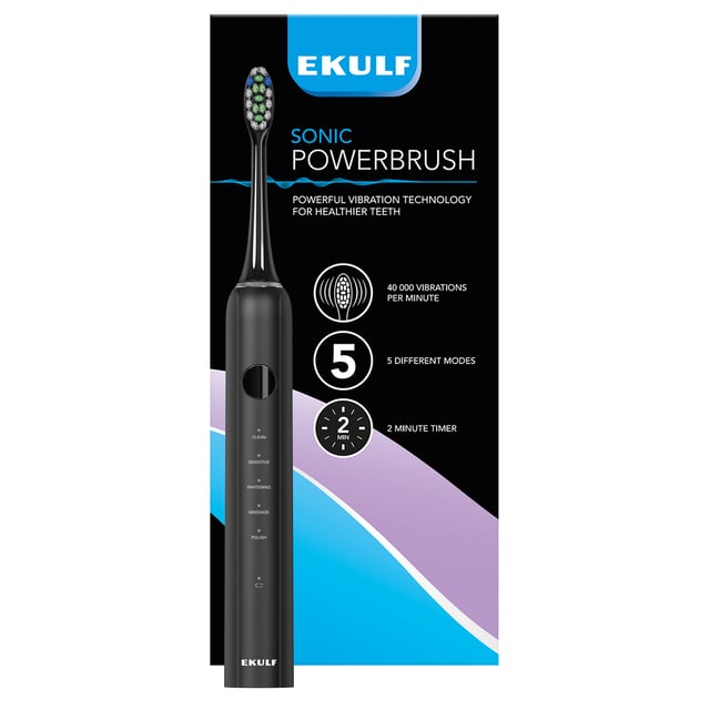 EKULF Sonic PowerBrush black