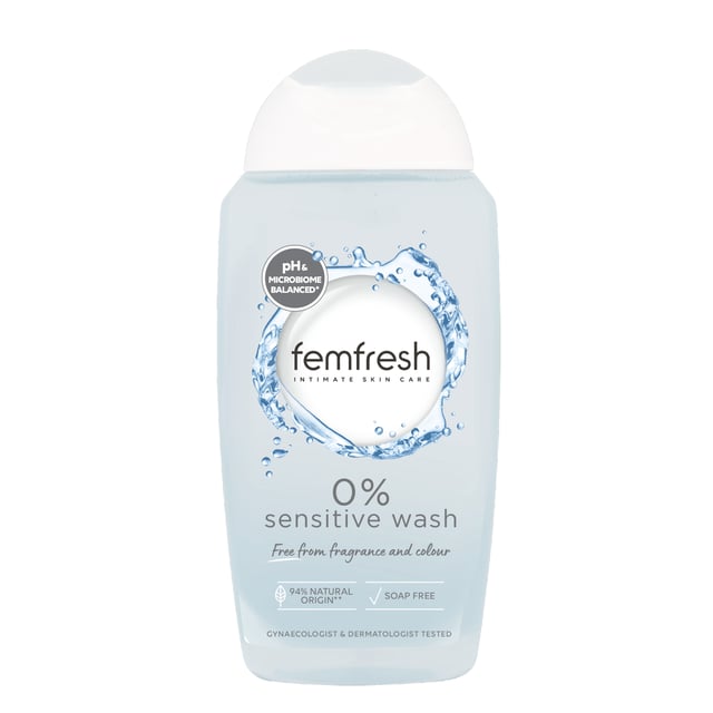 Femfresh 0% Sensitive Wash 250 ml