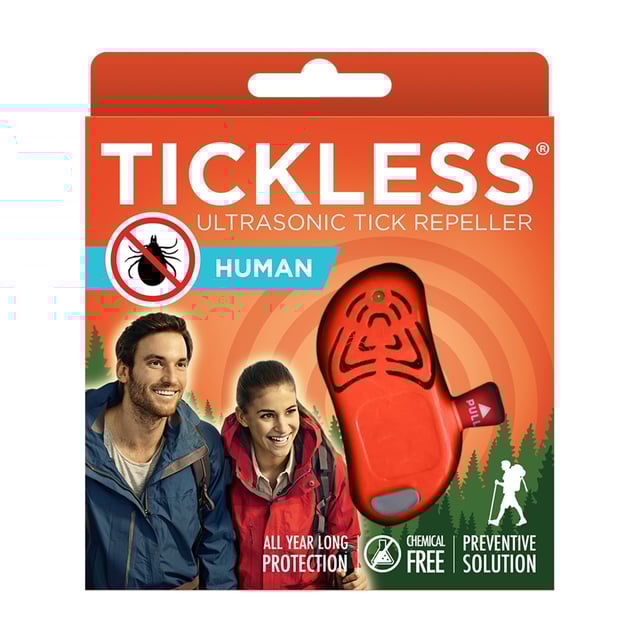 TICKLESS Human Fästingskydd Orange 1 st