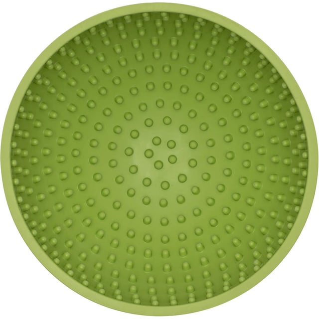 LickiMat Hundskål Wobble Grön 17x17x8 cm