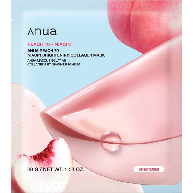 Anua Peach 70 Brightening Collagen Mask 1 st