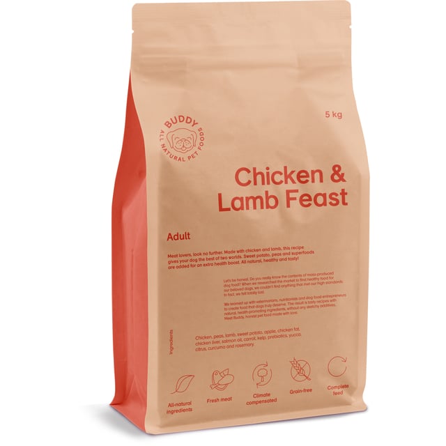 Buddy Pet Foods Chicken + Lamb Feast 5 kg