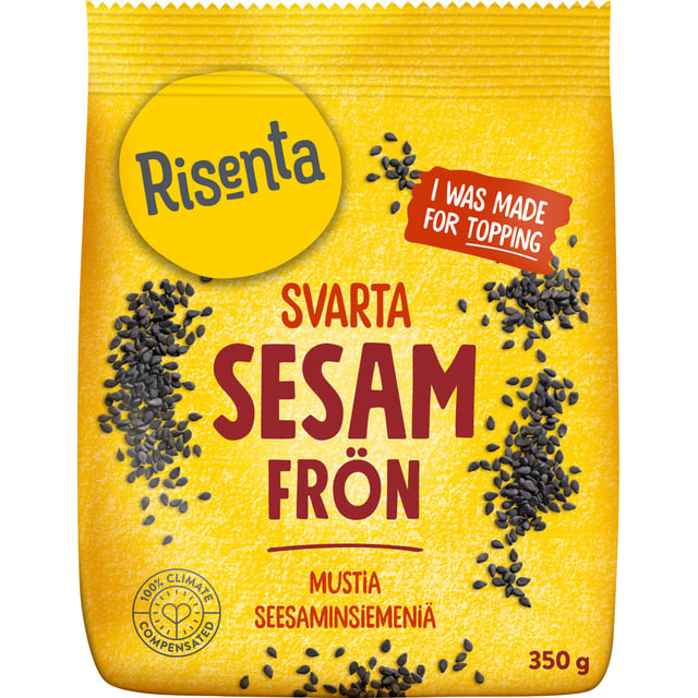 Risenta Svarta Sesamfrön 350 g