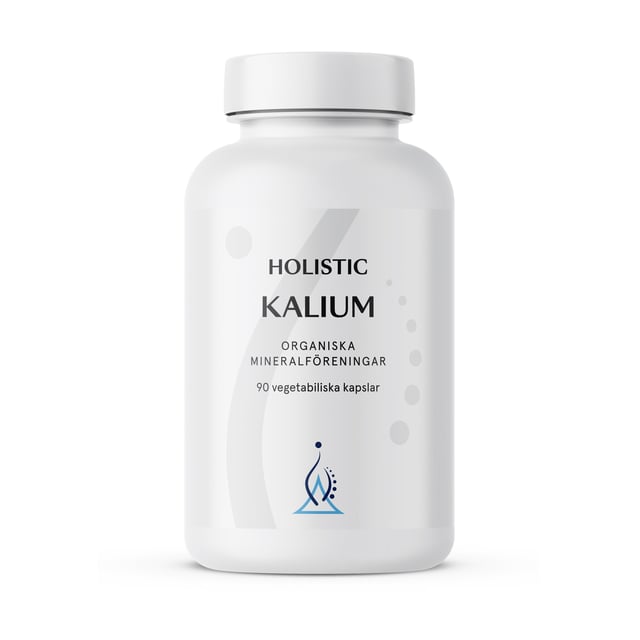 Holistic Kalium 250 mg 90 kapslar