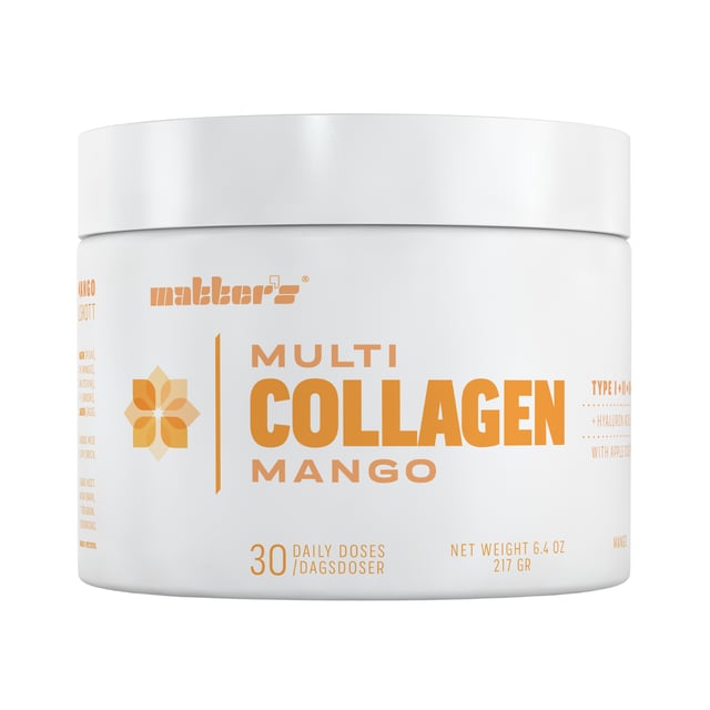 Matters Multi-Collagen + Hyaluron, Zink, Vitamin C & ACV Mangosmak 217g