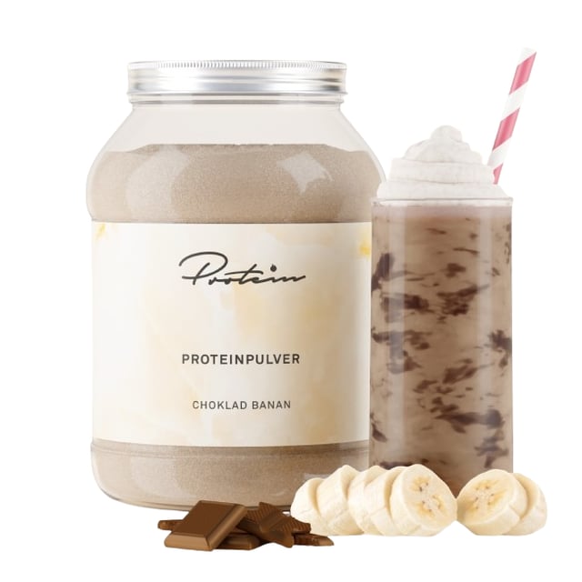 Protein.com Proteinpulver Fettförbränning Banan & Choklad 1000 g