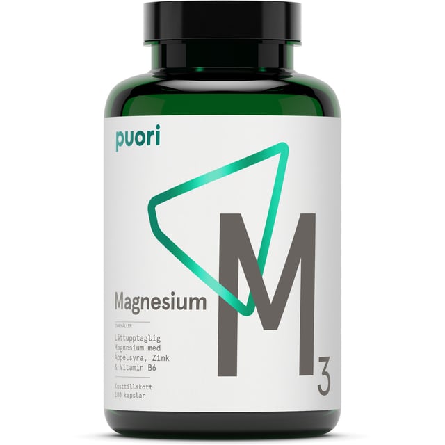 Puori M3 Magnesium 180 kapslar