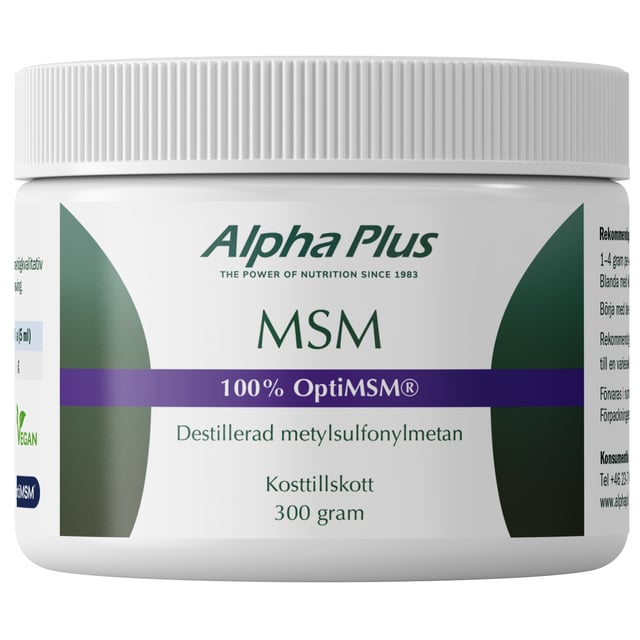 Alpha Plus MSM (OptiMSM®)  300 g