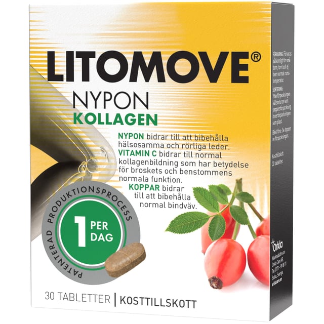 Litomove Kollagen tabletter 30 st