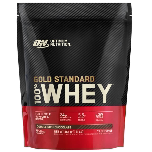Optimum Nutrition 100% Whey Gold Standard Double Rich Chocolate 465 g