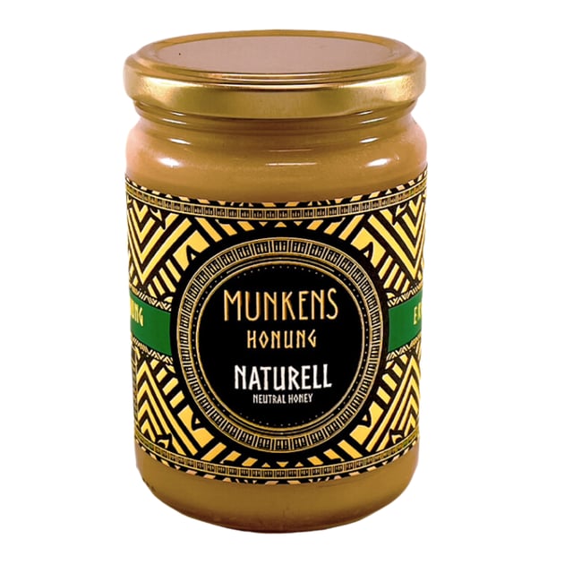 Munkens Hälsa Honung Raw Naturell  500 g