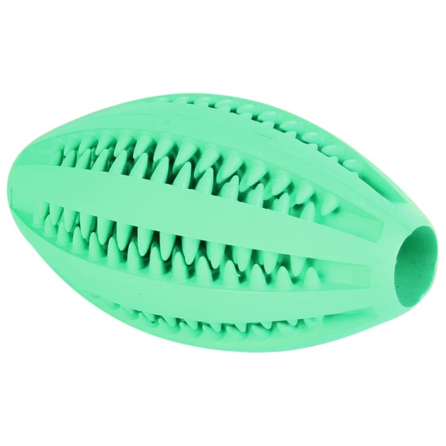 Trixie Denta Fun Rugbyboll Mintsmak Naturgummi 11 cm