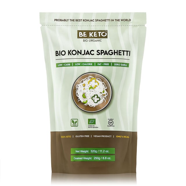 BeKeto Konjac Spaghetti Organic 320 g