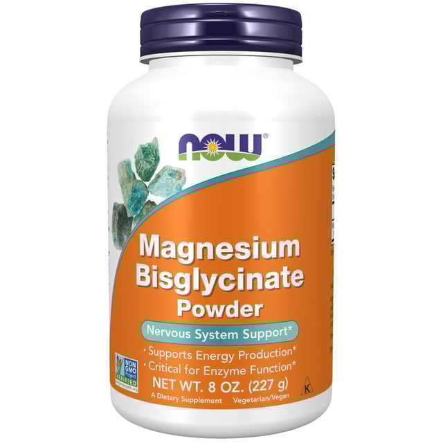 NOW Magnesium Bisglycinate Powder 227 g
