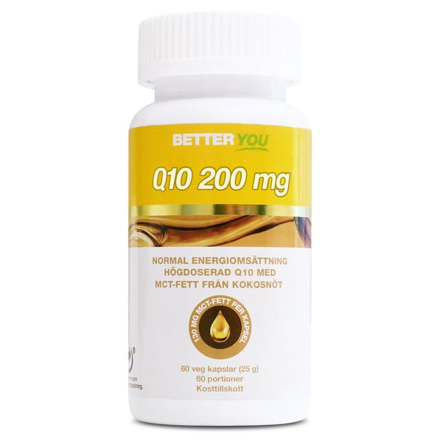 Better You Q10 200mg 60 kapslar