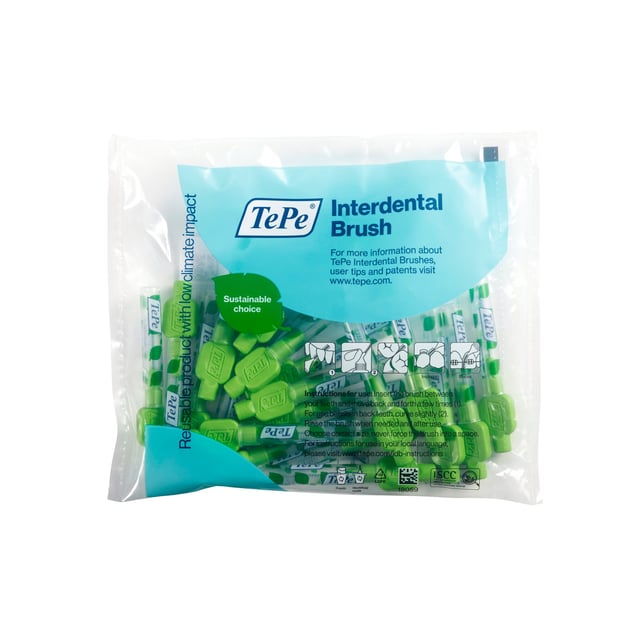 TePe Mellanrumsborste Grön 0,8 mm 20-pack