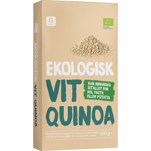 Garant Ekologisk Vit Quinoa 500g