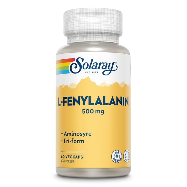 Solaray L-Fenylalanin 60 kapslar