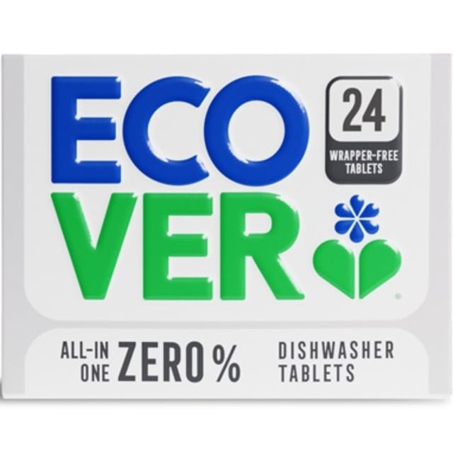 Ecover Disktabletter Zero Parfymfritt 24 st