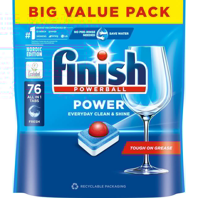 Finish Power All in 1 76 st