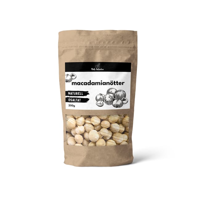 Nuts Fabriken Macadamianötter 200 g