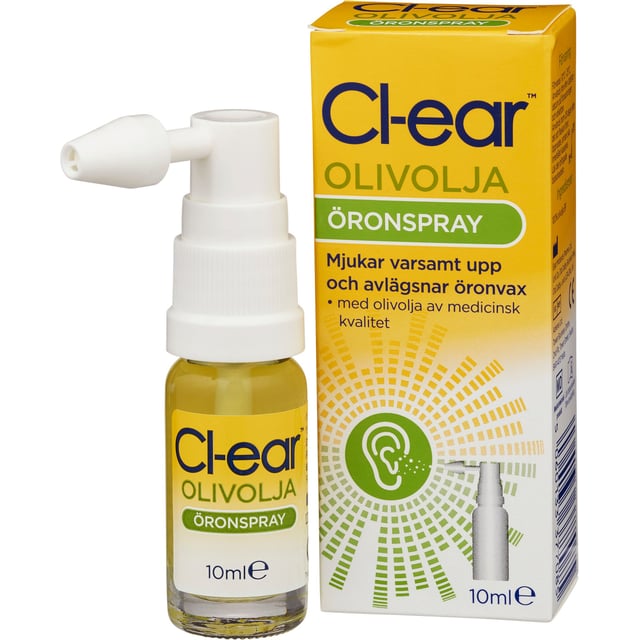 Cl-ear Olivolja Öronspray 10 ml