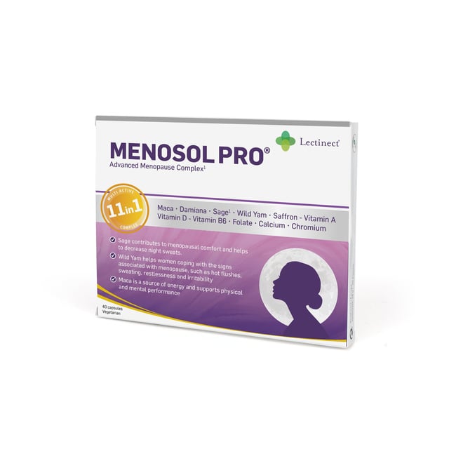 Lectinect Menosol PRO 40 kapslar