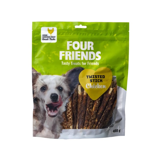 FourFriends Twisted Stick Chicken 12,5cm 40 st