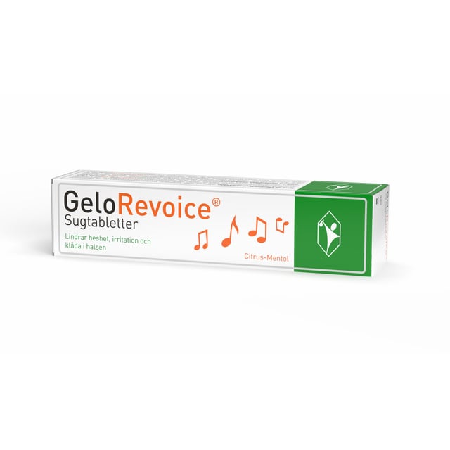 Gelorevoice Halstabletter Citrus-Mentol 20 st