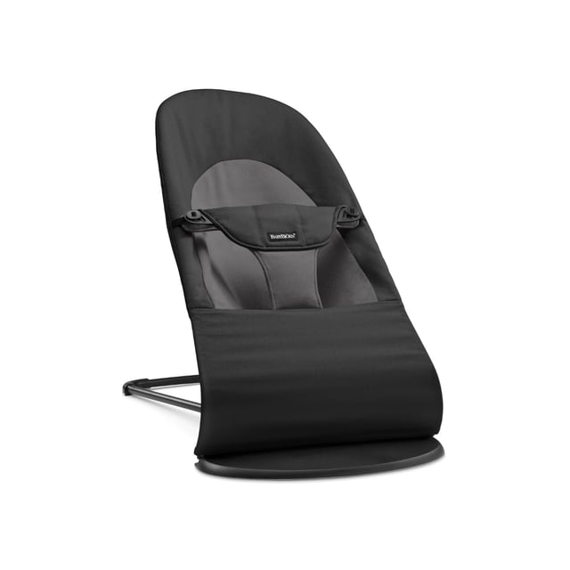 BabyBjörn Babysitter Balance Soft Vävd Svart/Mörkgrå