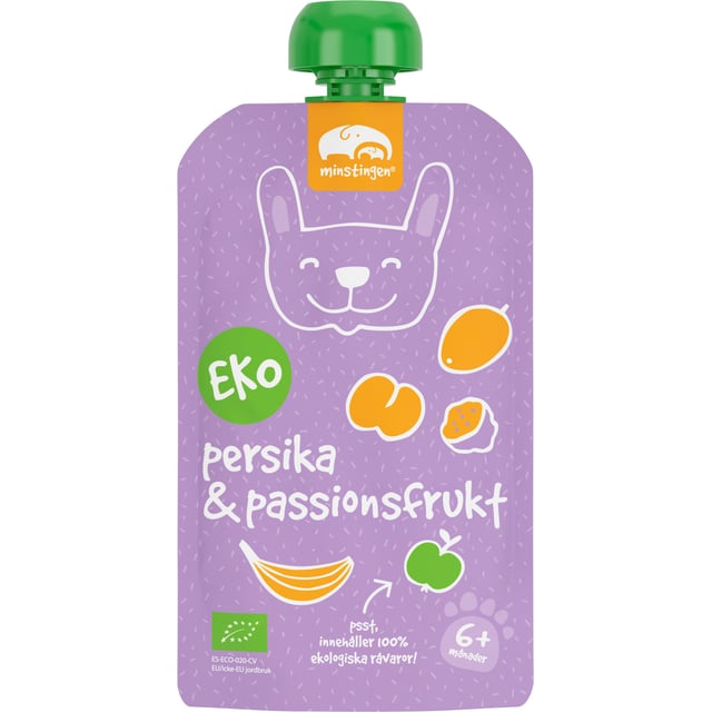 Minstingen Smoothie Persika/passion 120 g
