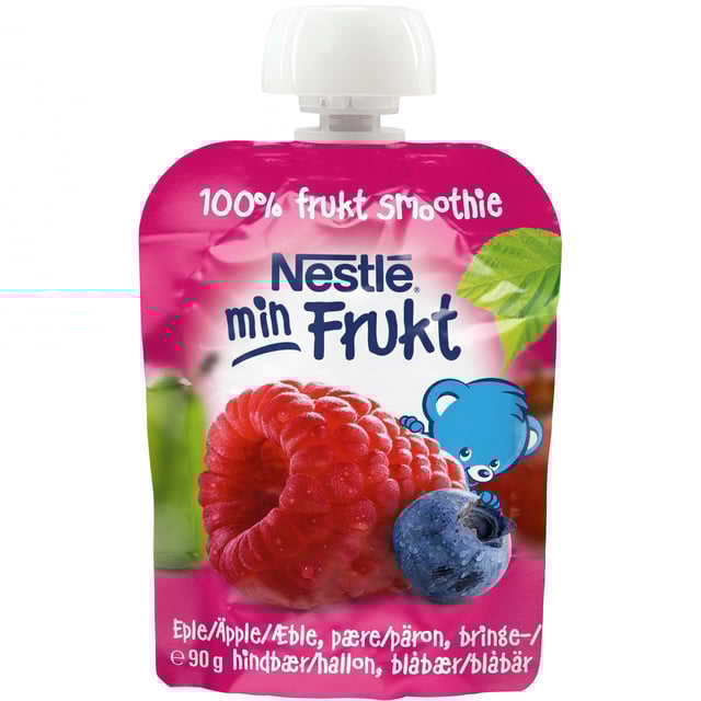 Nestlé Äpple Päron Hallon Blåbär 90g