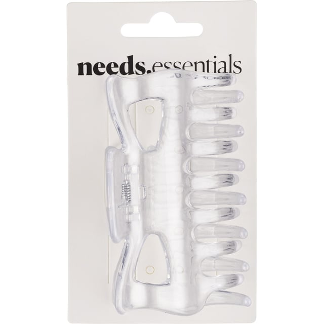 Needs Essentials Hårklämma Genomskinlig 1 st