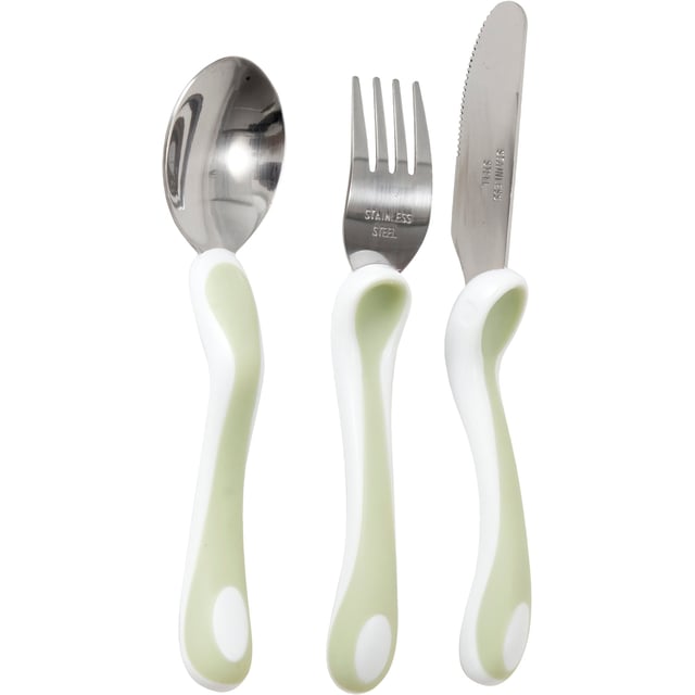 Bambino Eat like a pro! Gaffel, kniv & sked Mint